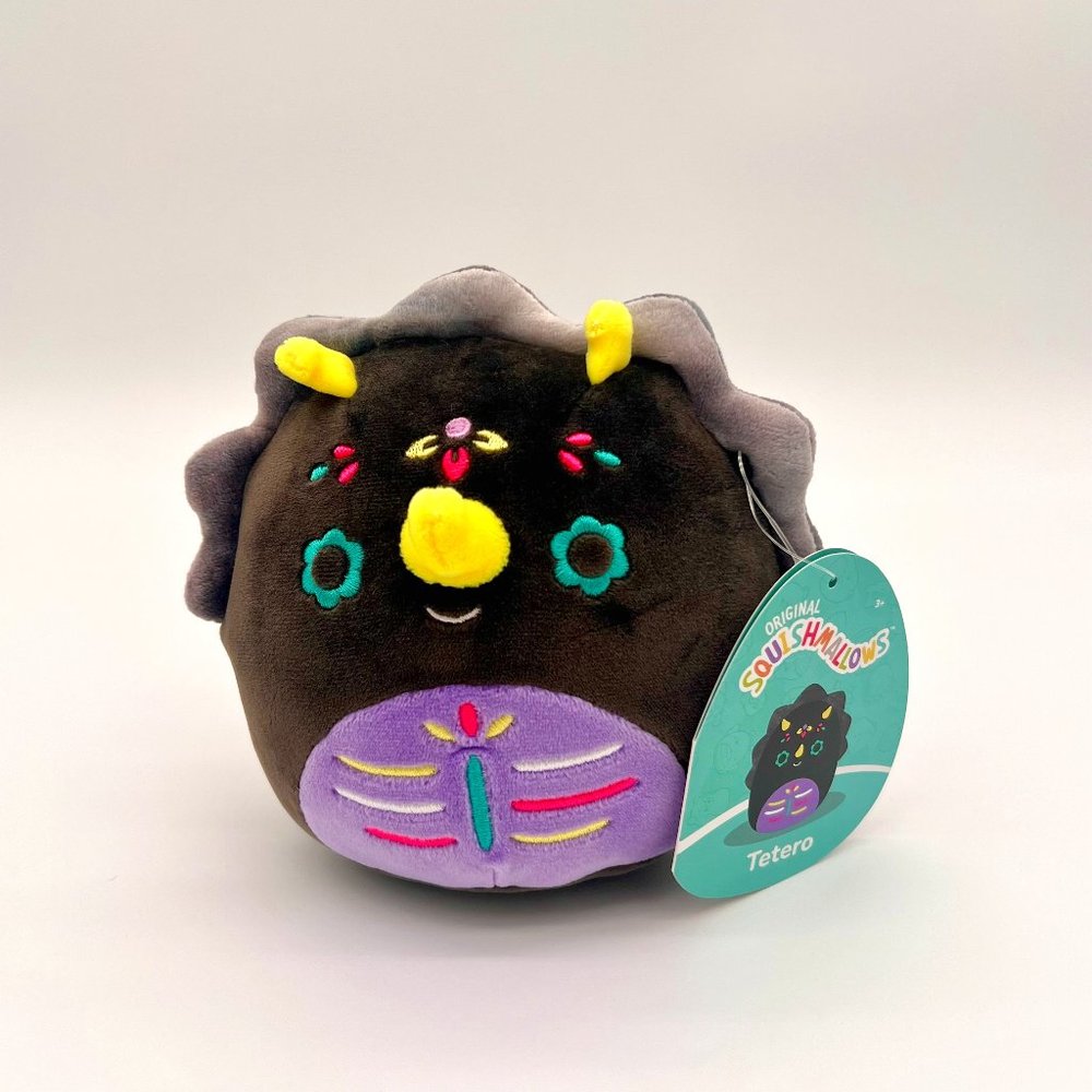 NWT 🥀 5" Tetero the Triceratops Squishmallow